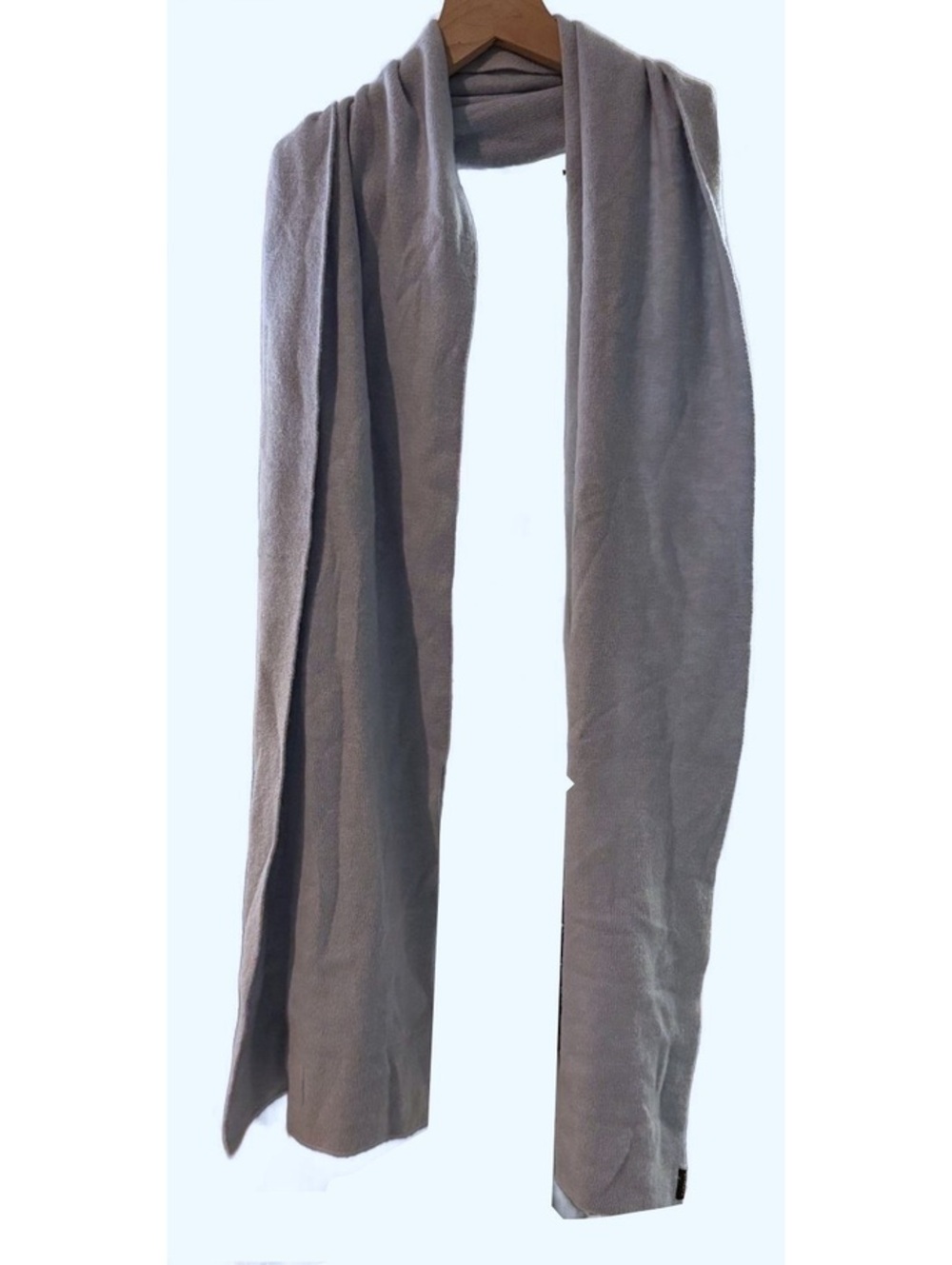 Athleta Unisex Light Blue Cashmere Scarf